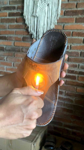 KAVILAZ True Style Yourself: Sandal Jepit Pria Full Kulit Sapi