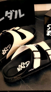Sandal Pria Selop Slide CVNXID Hope - Ivory Hitam