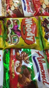 🌰ช้อกโกแลตอัลมอนด์ รสช้อกโกแลต United Almond chocolate ขนาด 247 🌰รส white&dark