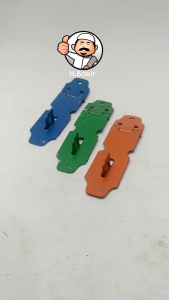 Cantel plat kunci gembok warna orange hijau biru cantolan kunci COD