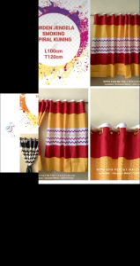 Gorden Smokring 1 Meter: Solusi Gorden Jendela Kecil