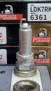 LDK7RKII-11🎉Iridium Twin Tip🎉Honda CivicAccordHRV Hyundai SonataTucson Kia Optima Torch 6361 Pin Iridium Spark Plug