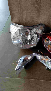 Reflektor Headlamp Supra Fit & Lampu Depan Belakang