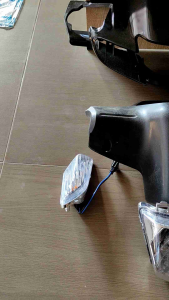 batok depan belakang supra x lama cakram totok depan belakang plus reflektor lampu depan seind supra x lama cakram hitam