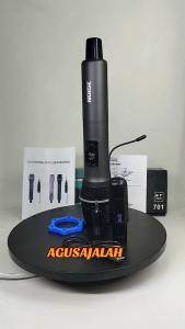 Microphone karaoke suara bagus advance 701/ noise singgel double led digital uhp garansi 1 tahun best quality
