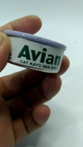 Avian cat kayu dan besi isi 25 cc avian kecil mini warna lengkap