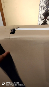 URATEX CUSTOMIZE 4x46.5x46.5 w/ leather cover