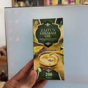 Zaitun Hikmah Oil 200 Kapsul || 100% Produk Asli Original // Zaitun Hikmah 200 Kapsul