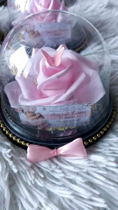 Acetate Flower Dome Souvenir Big Dome ( Wedding / Birthday / Chirstening / Dedication / Debut / Anniversary)