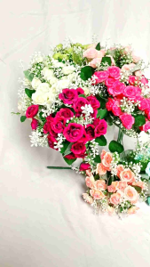 Bunga Mawar Kecil AF26 Artificial Rose Dekorasi Seserahan Hantaran Mahar