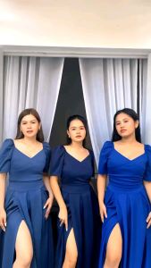 Elisse Modest Maxi Dress Collection Maxi Length | Flowy Silhouette | Semi-Puffed Sleeves For Birthdays Bridesmaids Entourage & Formal Occasions Fits Small to 3XL | Available in Light to Dark Shades