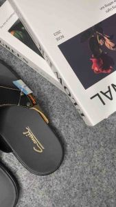 Carviel Sandal Kulit Pria Terbaru Sendal japit Pria Kasual Terlaris Best Seller