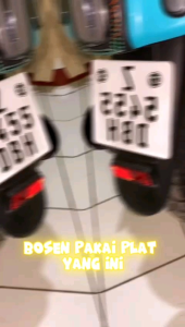 Frame Plat Nomor Model JDM Plus Baut Tanam