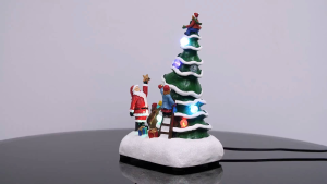 FG Square - Tree Decorating with Santa (Animated)