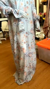 FREE TASBIH - MUKENA MINI TRAVEL TERUSAN PARASUT KOREA ADEM SIMPLE SEGENGGAM