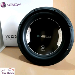SUBWOOFER VENOM 12 INCH VX 12DW VENOM VX12DW SUB 12\" VENOM VX 12 DW DIABLO ORIGINAL
