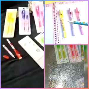 PULPEN CONTEK AJAIB FREE SENTER / PENA LAMPU LED / PEN CONTEK LABUBU / INVISIBLE BALLPOINT MAGIC UV LIGHT / MGP5760