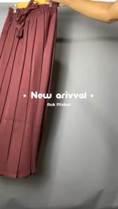 GHEA FASHION | Rok Plisket Semi Woll Polos - Rok Plisket Semi Woll Import Formal - Rok Kerja