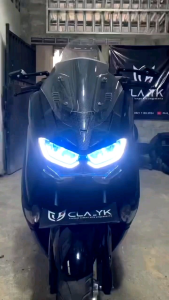 Paket Siap Pakai Lampu Alis NMAX Depan Belakang Bonus Devil Eye