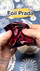 10 lembar Kertas Foil Emas Gold Leaf Foil Sheet Kertas Prada Sepuhan Sepuh