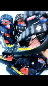 SANDAL GUNUNG TALI BELAKANG JEPIT JEMPOL ANAK LAKI-LAKI MOTIF KARTUN SUPER HERRO USIA DIBAWAH 7 TAHUN