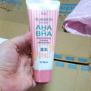 โฟมล้างหน้า ฟาริส แกลนซ์สกิน เอเอชเอ บีเอชเอ 80 กรัม