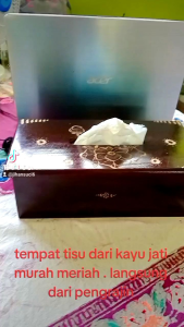 TERLARIS DAN TERMURAH TEMPAT TISU KAYU JATI