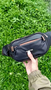 Tas pingggang pria anti air Tas Waistbag Selempang waterproof