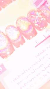 เล็บปลอม เล็บเจล 🌈New✨ งานโฮโลแกรม ปลายแฟลชฉ่ำๆขับผิว✨⭐️