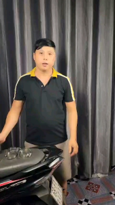 ( tặng lót tay) Baga phượt xe sirus Fi cản xe bằng gang