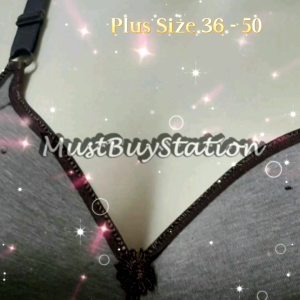 MBS 138 Plus Size 36 - 50 Women Cotton Biggest Full Coverage Bra (Cup C Non-Wired Bra)