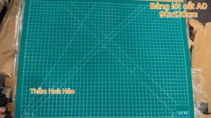 Bảng Kê Lót cắt Cutting Mat Khổ A0 Dùng Kê Cắt Dán Rạch Washi Tape Làm Đồ Handmade DIY - Tấm Lót Cắt A0