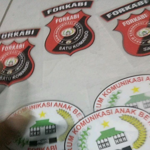 dtf forkabi stiker sablon kaos logo forkabi isi 3 pcs