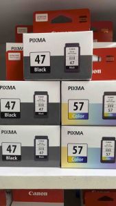 ตลับ Canon E 410 PG-47 Canon CL-57CO ราคา ถูกต้อง ผ่านตัวแลกครุ้า