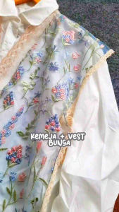 BLOUSE BRUKAT MODERN KONDANGAN (FOTO ASLI)