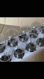 หลอดไฟ มอเตอร์ไซค์หลอดไฟหน้า3ขา12v35/35Wใส่VR-150 GTO-มีขายกกล่อง