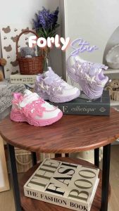 AXELINE - Sepatu Sneakers Anak Perempuan FORLY STAR | Sepatu Anak Perempuan spp105