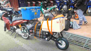 พ่วงท้ายมอไซค์ส่งด่วน1-3วันถึง(รุ่นโช้คแก็ส) พ่วงท้ายมอเตอร์ไซค์ พ่วงท้าย มอเตอร์ไซค์ ท้ายพ่วง มอเตอร์ไซค์ - Lazada