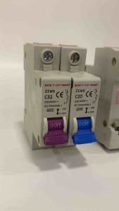 SAFE-T-CUT เซฟทีคัท-โกลด์ ลูกย่อย เซอร์กิตเบรกเกอร์ 10A 16A 20A 32A 45A รุ่นEU-Din Rail รุ่นUS-Plug On รุ่นกดล็อก USA