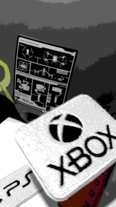 Xbox ps5 embroidery patches iron on patch