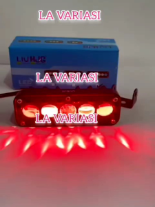 Lampu Tembak Laser LED 5 Mata Laser Devil Merah 30watt Universal
