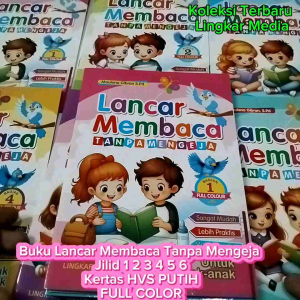Buku Anak Membaca Lancar: Paket & Jilid 1-6