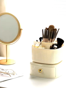 RAK4505 Rak Organizer Pulpen Stationary / Rak Kosmetik / Rak Serbaguna / Rak Pulpen Bisa Diputar