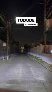 LED Y8 รถยนต์ H4 ขั้ว ปี2024 คัทออฟชัดคมสวย 1 คู่ ไฟหน้า Y8 ไฟหน้า LED