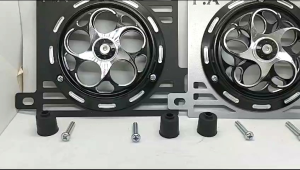 Cover Spinner & Cover Radiator Almunium Censi Premium untuk Motor Nmax & Aerox