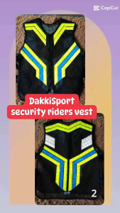 Dakkisports Reflectorized Rider Vest