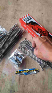 Ruji Jari Jari Import Ride It Stainless Uk 130 164 Ring 17 Set Depan Belakang Pnp Cb Gl Mp Tiger
