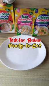 FAWWAZ babyfood- Bubur RTE Fawwaz Ready to Eat Porridge Paste  Lauk Baby Travel Friendly Sedia dimakan