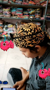 Cod Gratis Ongkir Blangkon Katun Halus Premium Instant Langsung Pakai Bisa Dipakai Untuk Segala Ukuran Kepala Bisa Dicuci Termurah Terlaris Totopong Topi Tradisional Blangkon Jawa Udeng Sunda