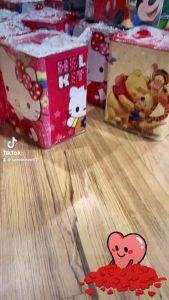 เครื่องประดับออมสินปีบ น่ารัก ปีบเก็บเงิน เพื่อเด็กๆชอบจ้า แบบเปิดไม่ได้